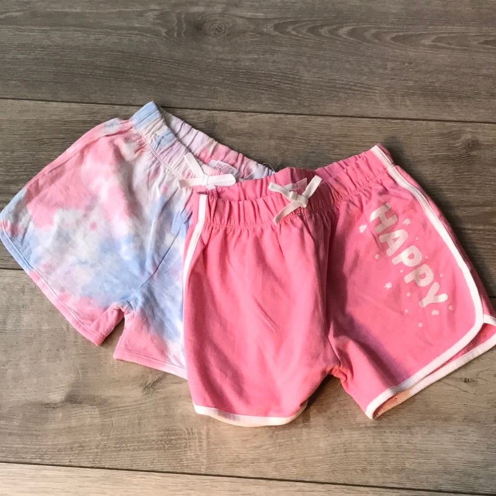 NWT PonyTails GIRLS SHORTS SIZE S (7-8)   pair (2)